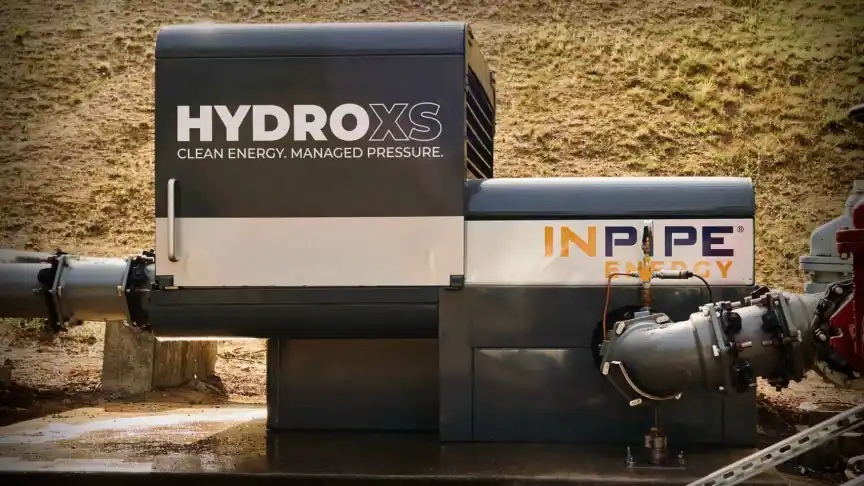 Гидроэлектрическая турбина InPipe HydroXS